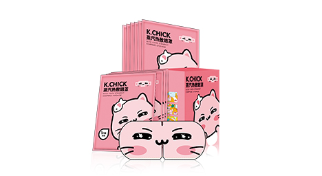 K.CHICK 蒸汽熱敷眼罩玫瑰香型[1*10]