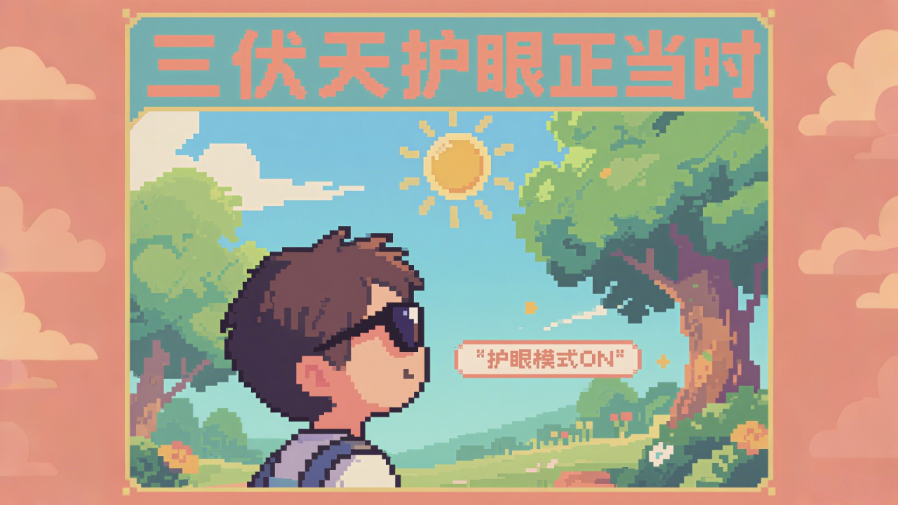 三伏護眼正當時：濕熱交蒸季，給雙眼一份清涼守護